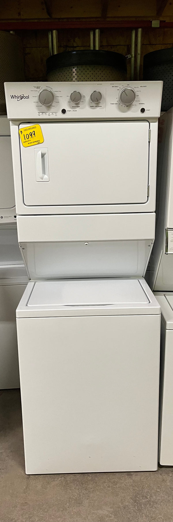 Used Whirlpool 27" Electric Laundry Center