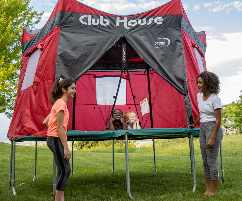 Propel Trampolines 12 foot Trampoline Club House Tent P12-6TT - Like New