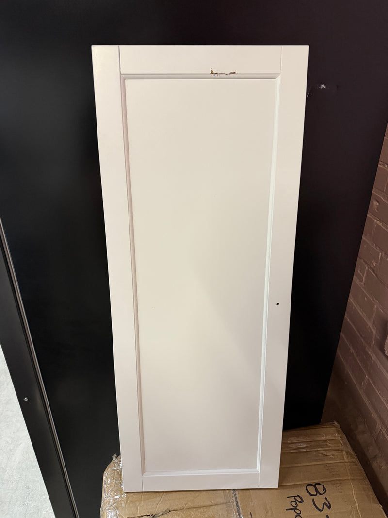 Redmon Shaker Style Tall Cabinet 5232WH - Like New (Slightly Damaged)