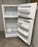 Frigidaire 30" 18 Cu. Ft. White Top Freezer Refrigerator