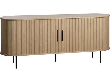 Unique Furniture Nola 71" Ply Wood Sideboard in Natural Oak NOLA-4828-NAT - Refurbished