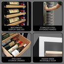 Kenmore Elite 111-Bottle Dual Zone Wine Cellar KKEWCBDZ111 - Scratch & Dent