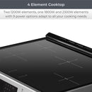 Kenmore 5 cu Induction Slide-In Glass Top Range KKIRV2-5.0CAF-SS - Scratch & Dent