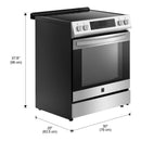 Kenmore 5 cu Induction Slide-In Glass Top Range KKIRV2-5.0CAF-SS - Scratch & Dent