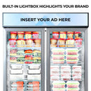 Kenmore Pro 49 cu. ft. Commercial Glass Door Convertible Fridge KKPro2D49GLDIS