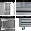 Kenmore Pro 49 cu. ft. Commercial Glass Door Convertible Fridge KKPro2D49GLDIS