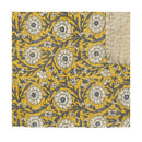 Taj Hotel 50" x 70" Kantha Cotton Abstract Throw Blanket with Embroidery