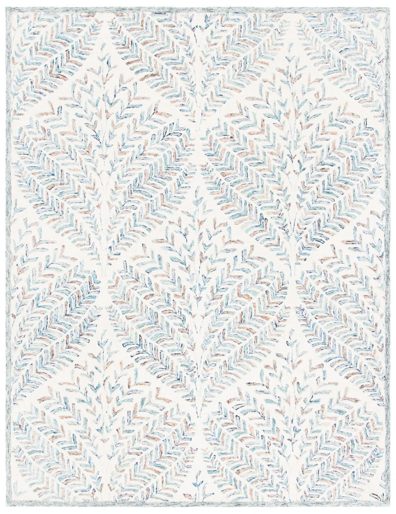 Safavieh 9' x 12' Capri Classic Floral Rug CPR208A-9 - Like New