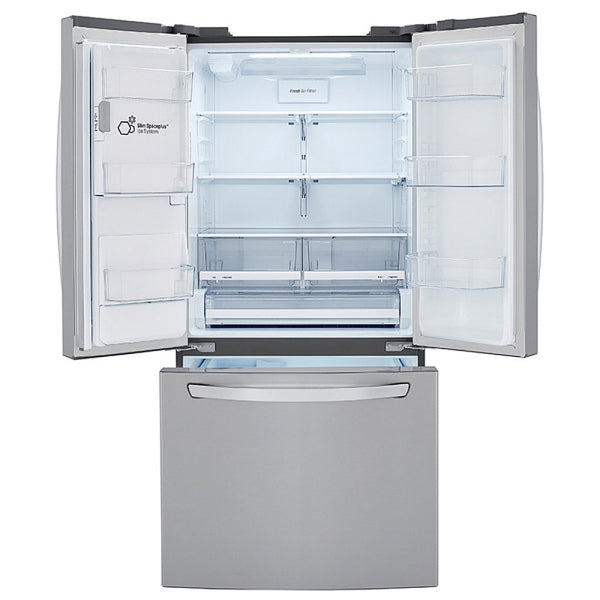 LG 33 inch 24.5 cu French Door Fridge LRFXS2503S - Refurbished