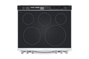 Cuisinière encastrable intelligente LG 6,3 pi³ avec dessus en verre LSEL6335F - Remis à neuf