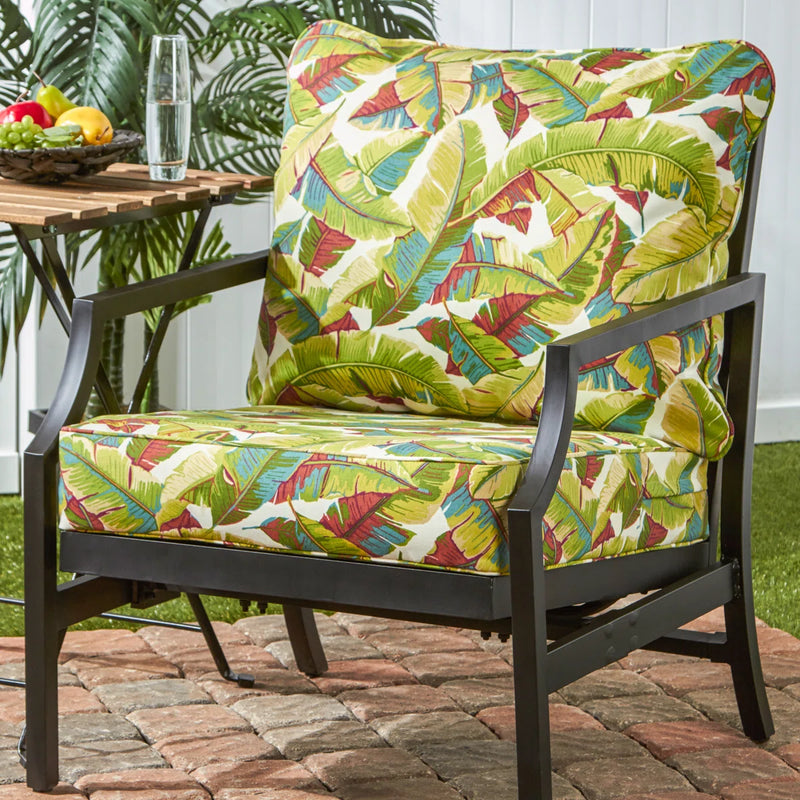 Beachcrest Home Lester Outdoor Deep Seat Chair Cushion C001411336 - Like New