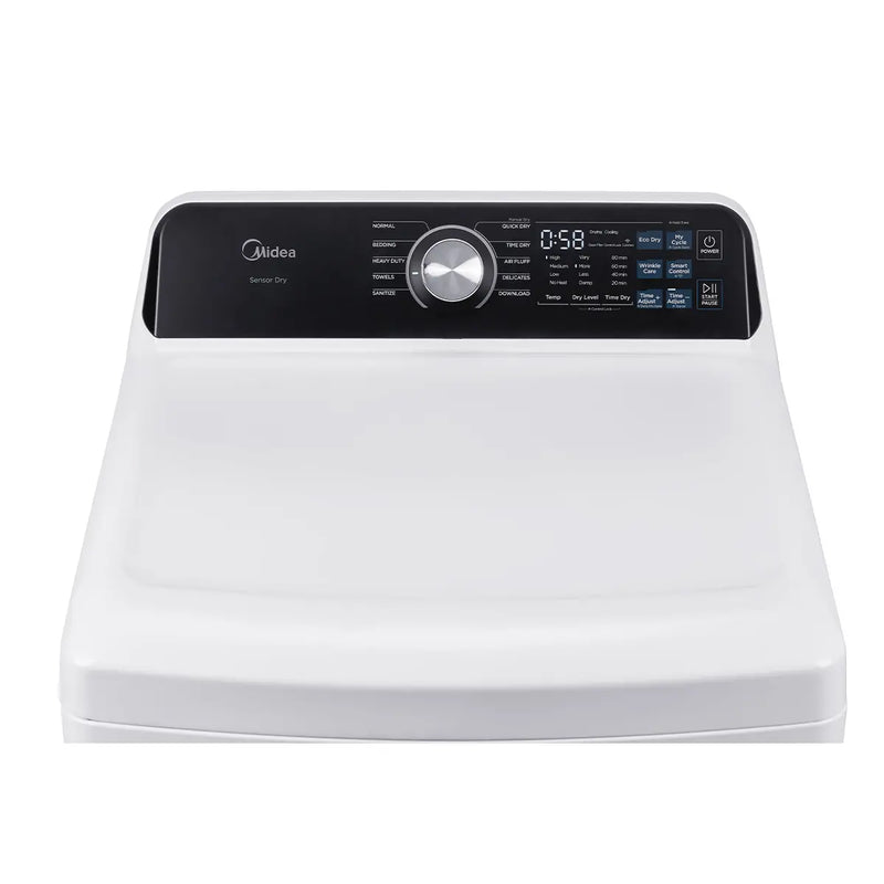Midea 7 cu Smart Electric Dryer MLTE52M2BWW - Scratch & Dent