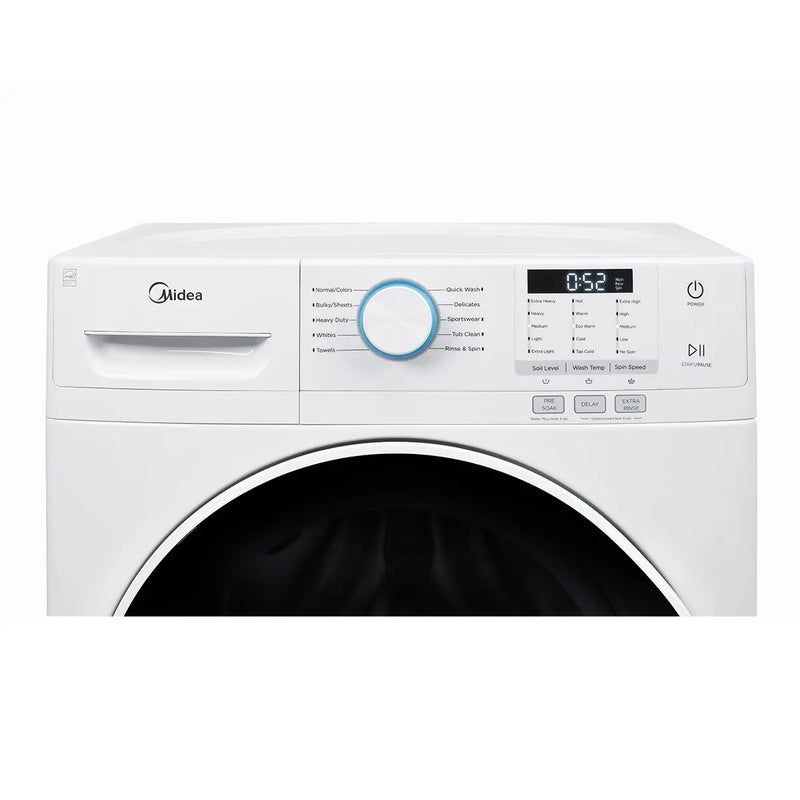 Laveuse à chargement frontal Midea 5,2 pi³ MLH52N5AWW - Rayures et bosses