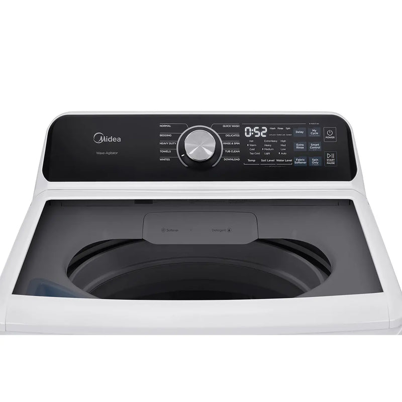 Midea 5.1 cu Smart Top Load Washer MLTW51A2BWW - Scratch & Dent