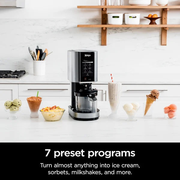 Ninja® CREAMi® 7-in-1 Ice Cream Maker NC301CWH  - Refurbished