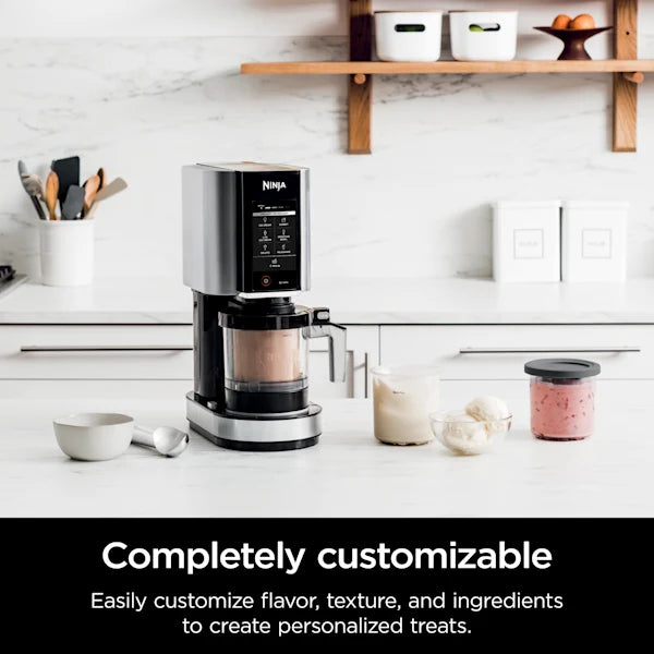 Ninja® CREAMi® 7-in-1 Ice Cream Maker NC301CWH  - Refurbished