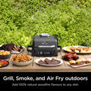 Ninja Woodfire™ Outdoor Grill & Smoker with Premium Grill Cover OG701LWC - Refurbished