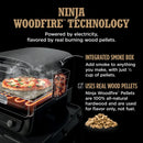 Ninja Woodfire™ 8-in-1 Outdoor Oven OO101LWC - Refurbished