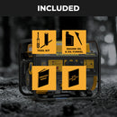 Firman Power Equipment Gas Portable Generator 1500W Recoil Start with CO Alert P01204 - Refurbished