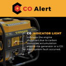 Firman Power Equipment Gas Portable Generator 1500W Recoil Start with CO Alert P01204 - Refurbished