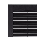 Perfect Shutters, inc. Premier Louvre 43" x 15" Black Exterior Shutters (Set of 2) PSIN1033-43 - Like New