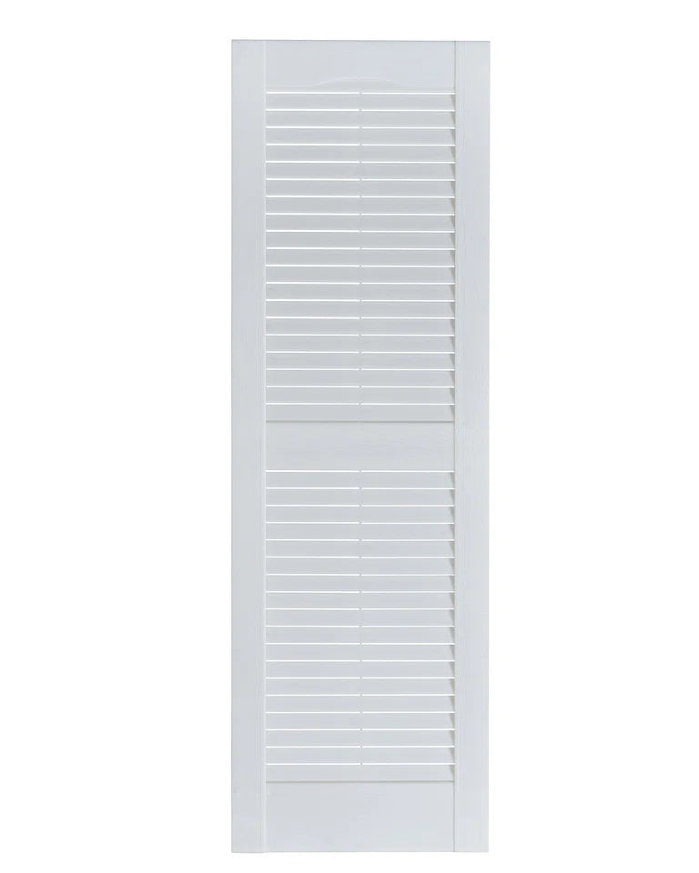 Perfect Shutters, inc. Premier Louvre 35" x 15" Paintable Exterior Shutters (Set of 2) PSIN1033-35 - Like New