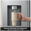 Samsung 36 inch 24 cu Counter-Depth French Door Fridge RF70H25HERAA - Scratch & Dent