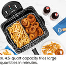 Friteuse Chefman XL 4,5 L RJ07-45-SS-CA - Remis à neuf