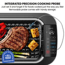 AccuGrill Smokeless Indoor Grill with Thermometer Probe RJ23-SG-PL-CA - Refurbished