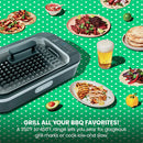 AccuGrill Smokeless Indoor Grill with Thermometer Probe RJ23-SG-PL-CA - Refurbished