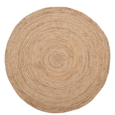 Safavieh 7' Round Flat Weave Natural Fiber Indoor Rug NF801N-7R - Like New