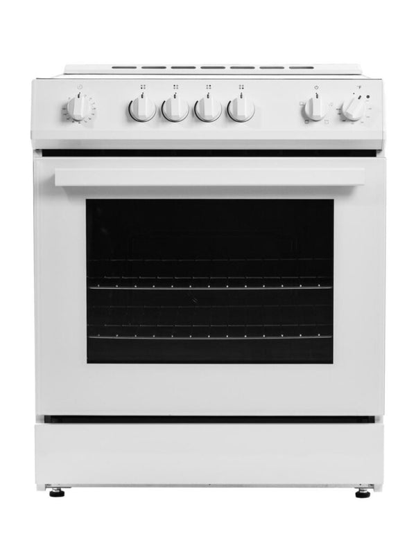 Danby 30" 5 cu Slide-In Glass Top Range DRRM300WC - Scratch and Dent