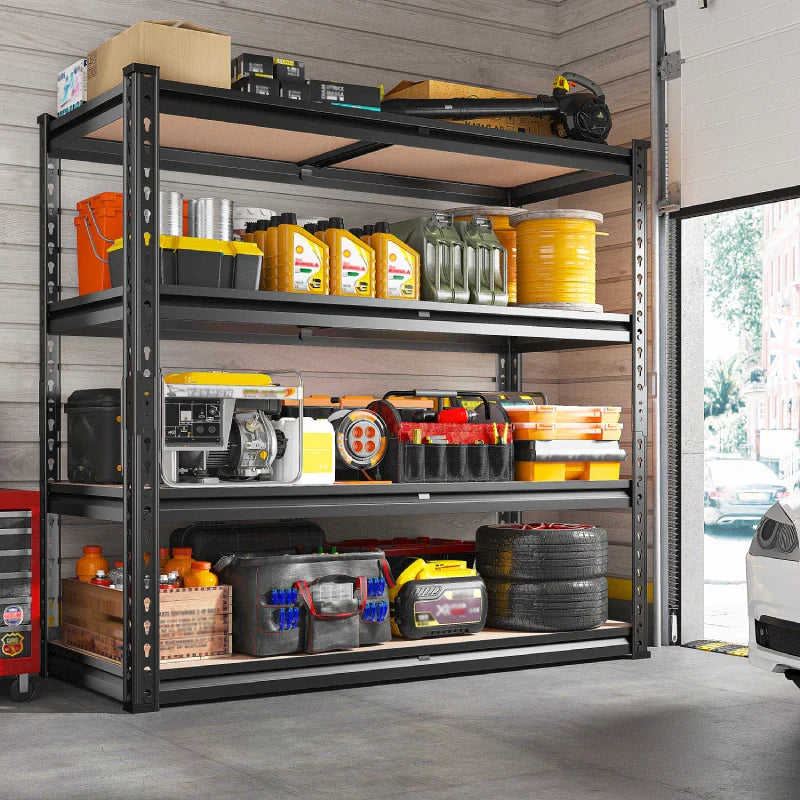 Reibii 40" Adjustable 2000 lbs Heavy Duty Metal Shelving RBMS4LB100L-DL - Refurbished