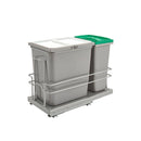 Rev-A-Shelf Undermount Pull Out Trash Can Recycle Bin w/Soft-Close 5SBWC-815S-1 - Like New
