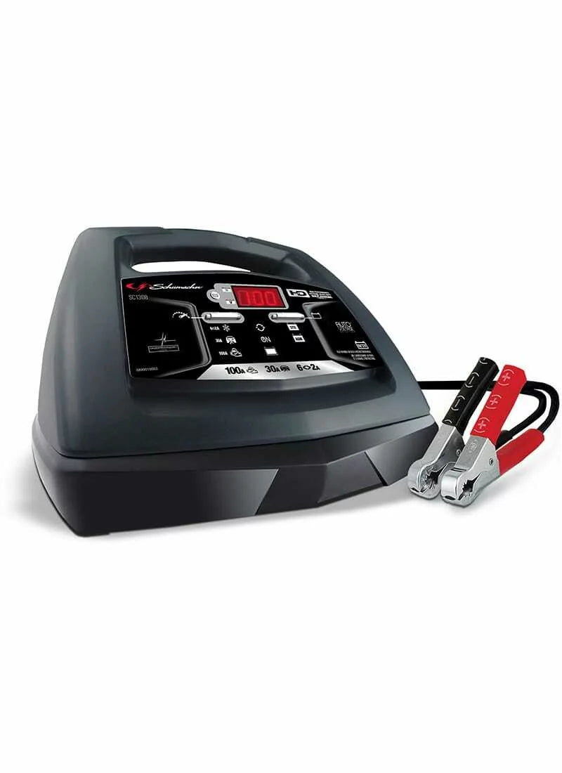 Schumacher Electric 100A 6V/12V Fully Automatic Battery Charger/Engine Starter SC1308 - Refurbished