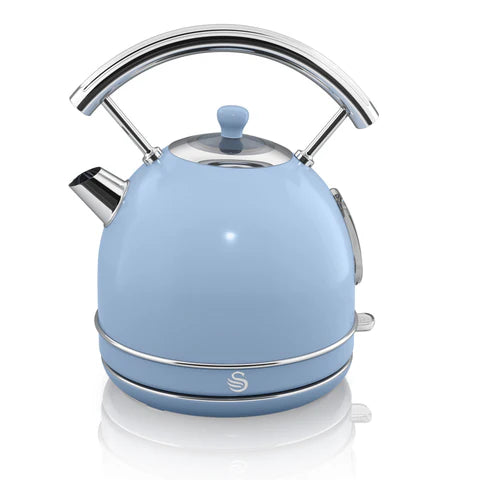 Swan 1.7 Litre Retro Dome Kettle SK34020BLN - Refurbished