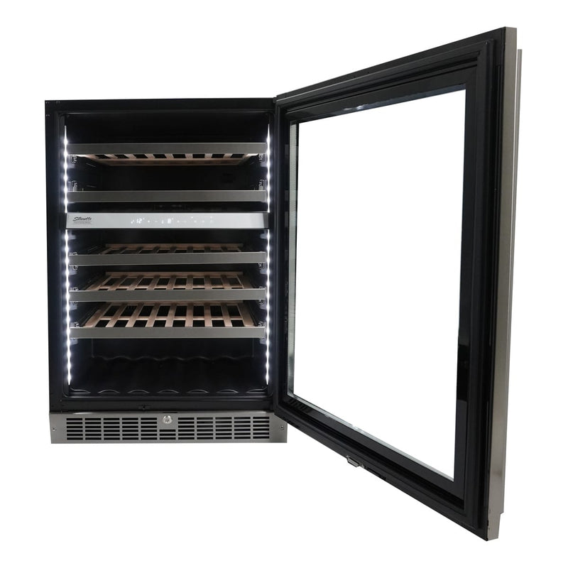 Danby Dual Zone 51 Bottle Wine Cooler SPRWC053D1SS - Scratch and Dent