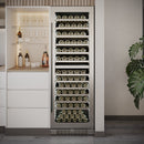 Silhouette 129 Bottle Dual Temperature Zone Built-In Wine Cellar SPRWC140D1SS - Scratch and Dent
