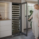 Silhouette 129 Bottle Dual Temperature Zone Built-In Wine Cellar SPRWC140D1SS - Scratch and Dent