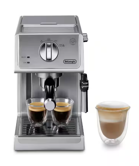 De’Longhi Manual Espresso Machine, Cappuccino Maker ECP3630 - Refurbished