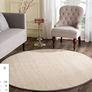 Safavieh 8' Round Natural Fiber Rug NF143A - Like New
