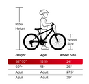 Huffy 24” Rock Creek Mountain Bike