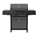 Expert Grill 5-Burner Gas BBQ Grill with Side Burner