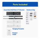 Onn 19" - 50" Tilting TV Wall Mount, UL Listed