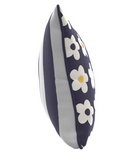Hometrends Day Dreamer Daisies Outdoor Patio Seat Toss Cushion 16 in. x 16 in.