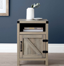 Hometrends End Table, Rustic Oak