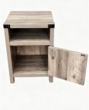 Hometrends End Table, Rustic Oak