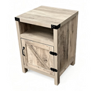 Hometrends End Table, Rustic Oak