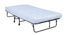 Signature Sleep Folding Metal Guest Bed with 5 Inch Floral Mattress