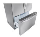 LG 36" French Door Refrigerator with Internal Water Dispenser & Ice Maker - LRFLS3206S - Scratch and Dent